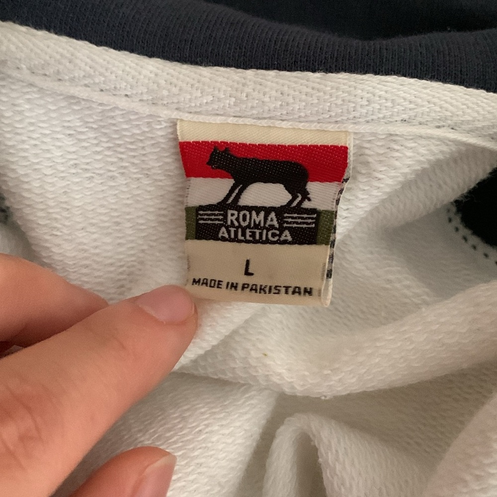 NWT Roma Atletica Zip Up Sweater - Picture 2 of 5